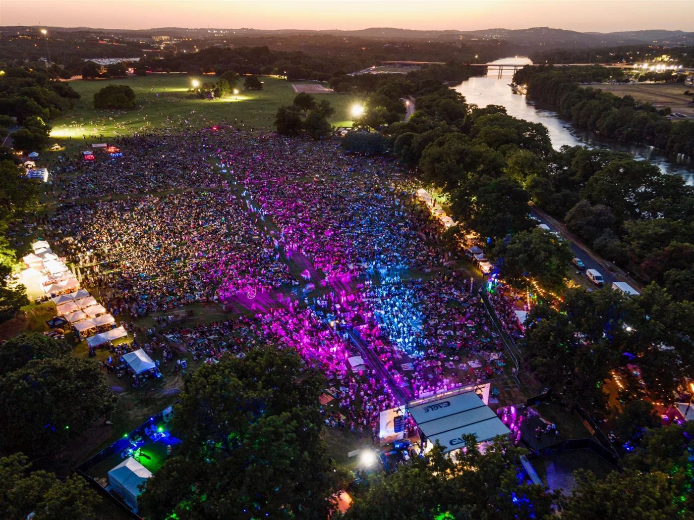 Festival stage looks